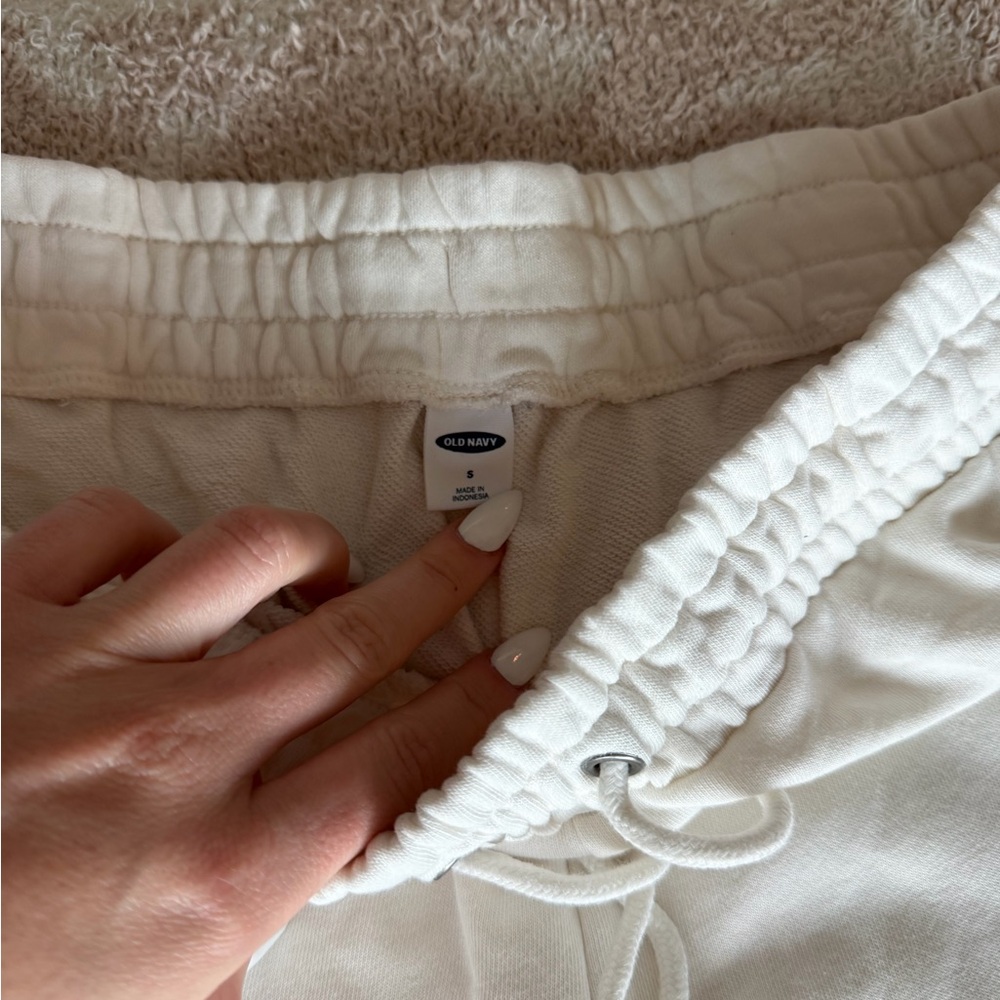 Old Navy Off-White Joggers